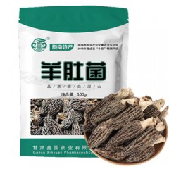 仲鑫园 甘肃成县特产 羊肚菌100g/袋