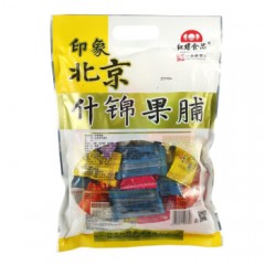 红螺 老北京特产 什锦果脯500g/袋 中华老字号 蜜饯果干